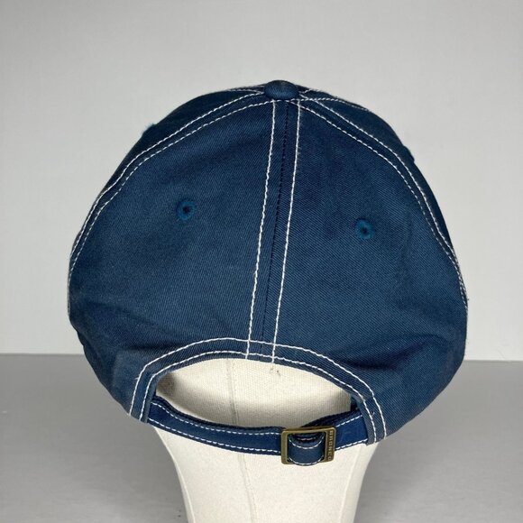 Ford Bronco Hat Men's Blue Bigfoot Sasquatch Patch Adjustable Strapback - Picture 4 of 9